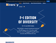 Tablet Screenshot of diversity.pl