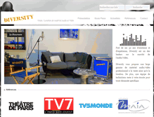 Tablet Screenshot of diversity.fr
